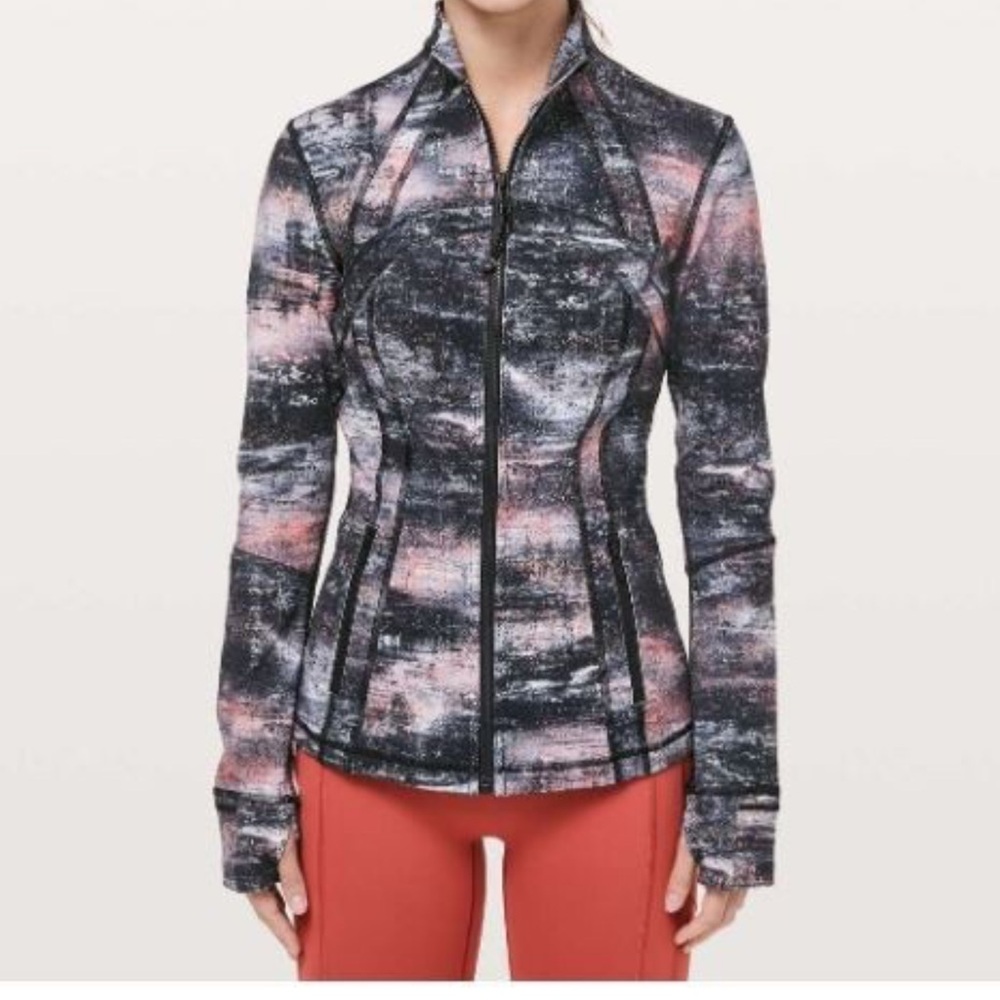 Lululemon Athletica Black and Pink Ski Jacket